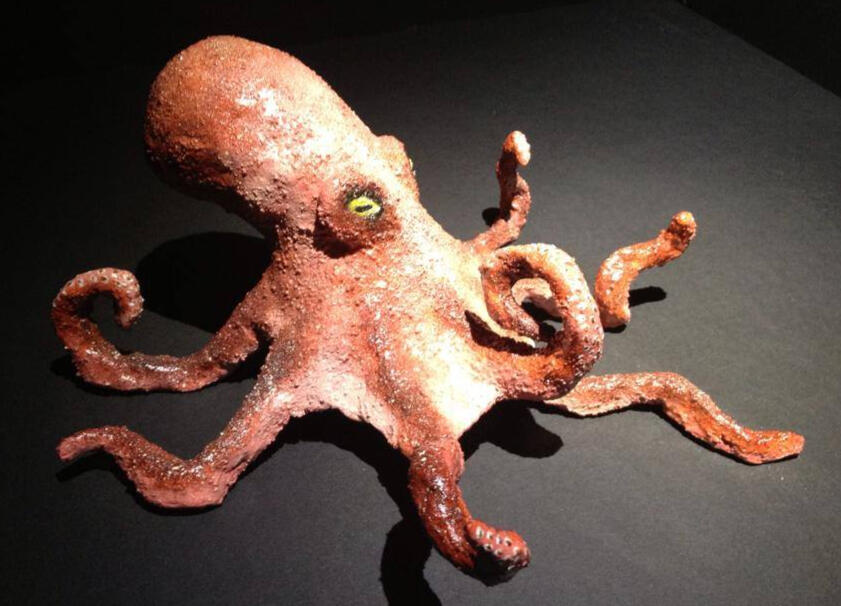 Sculpture de pieuvre